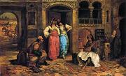unknow artist, Arab or Arabic people and life. Orientalism oil paintings 597